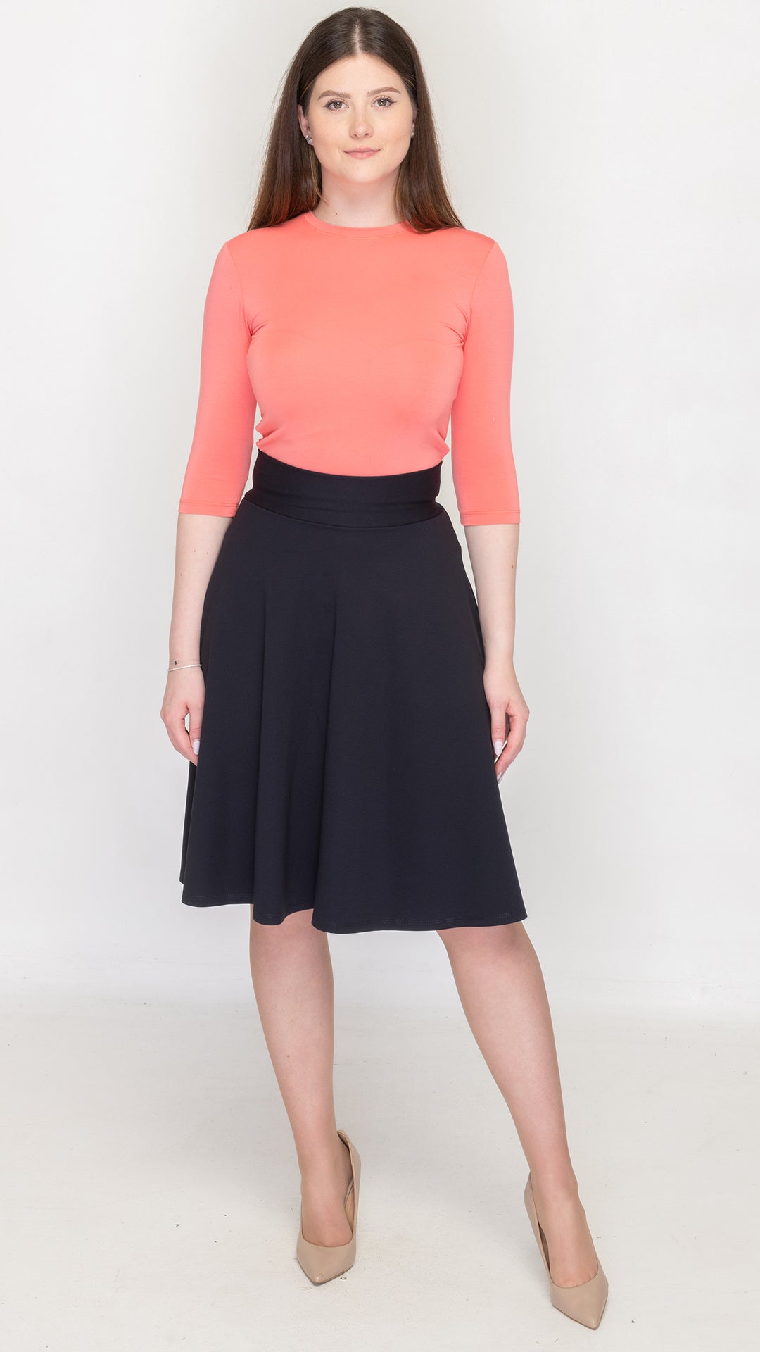 Basic Tee - Coral
