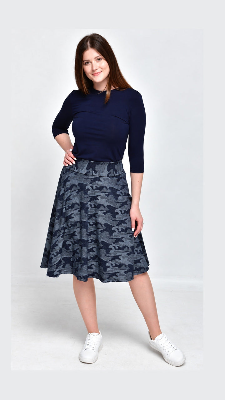Camo Circle Skirt