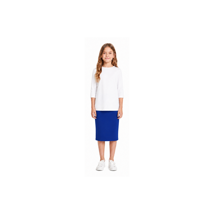 Girls Pencil Skirts- Soft Terry