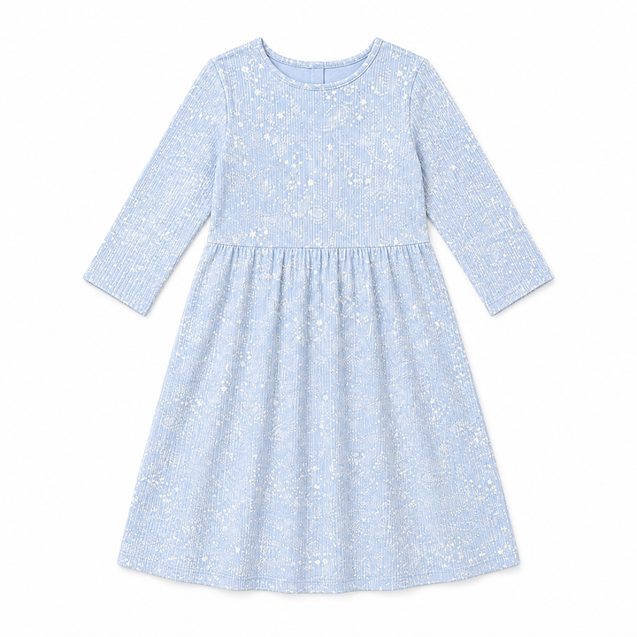 Girls Ribbed Play Dress