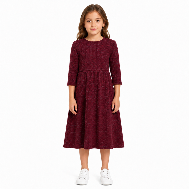 Girls Sweater Play Dress