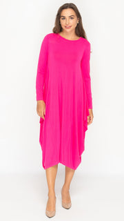 Boho Dress - Fuscia