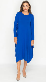 Boho Dress - Royal Blue