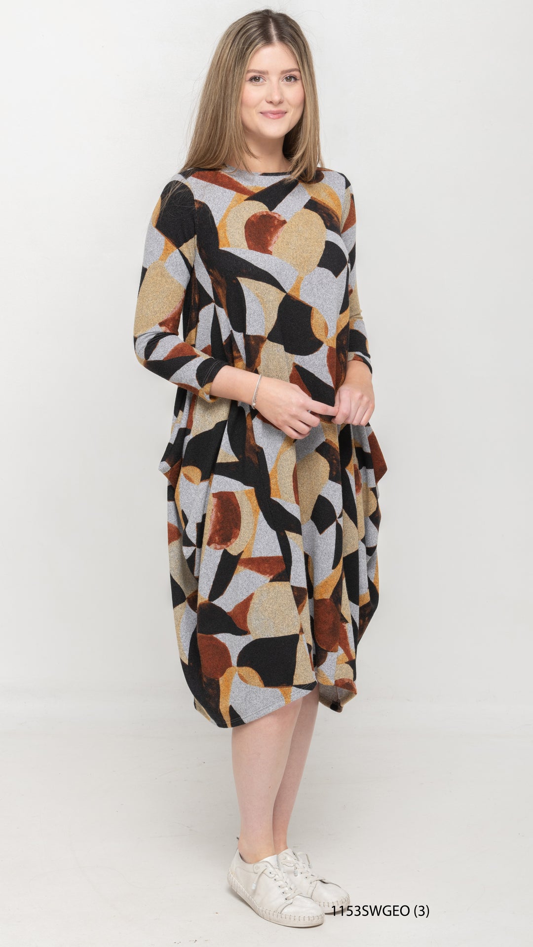 Boho Sweater Knit Dress