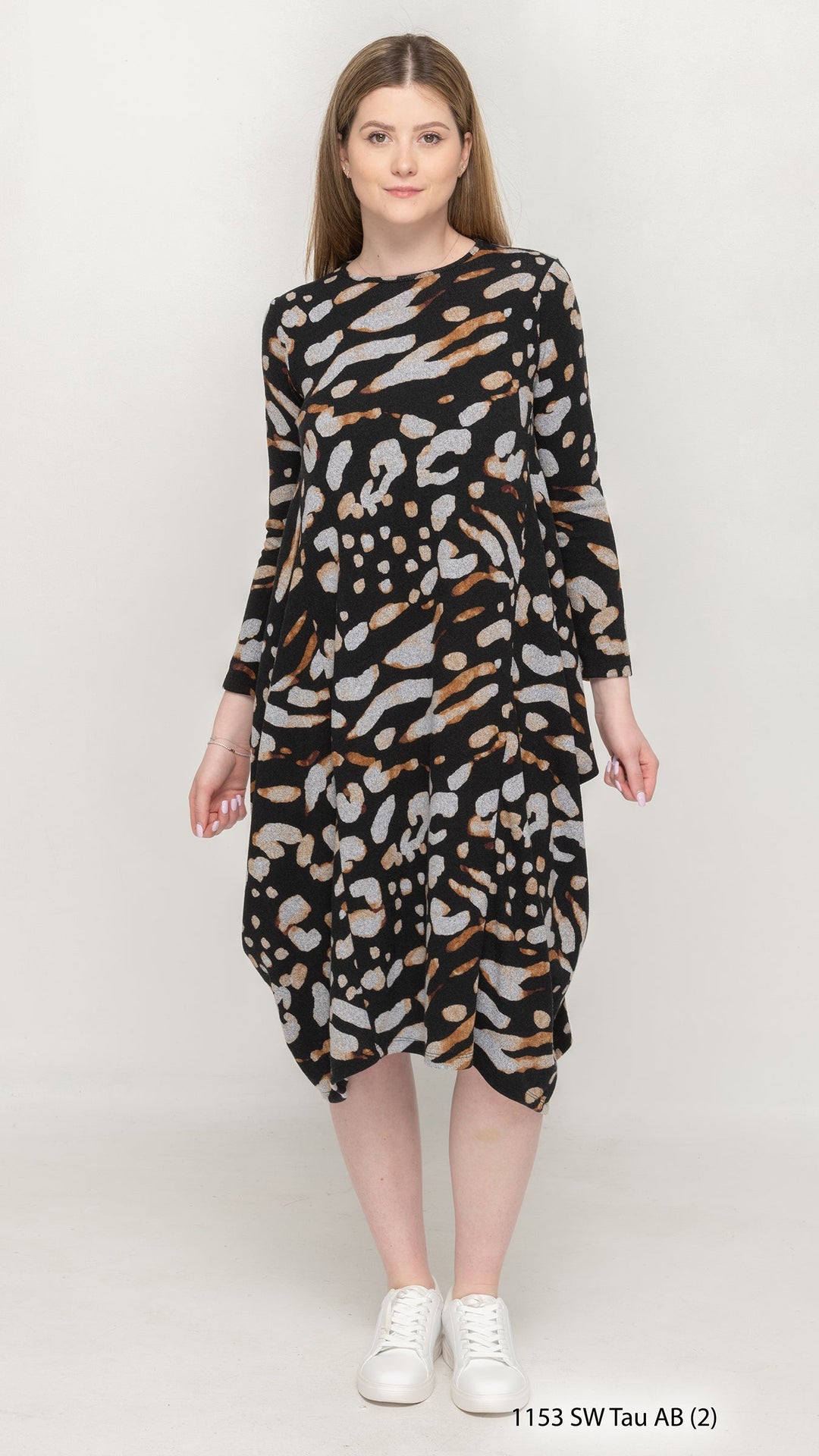 Boho Sweater Knit Dress