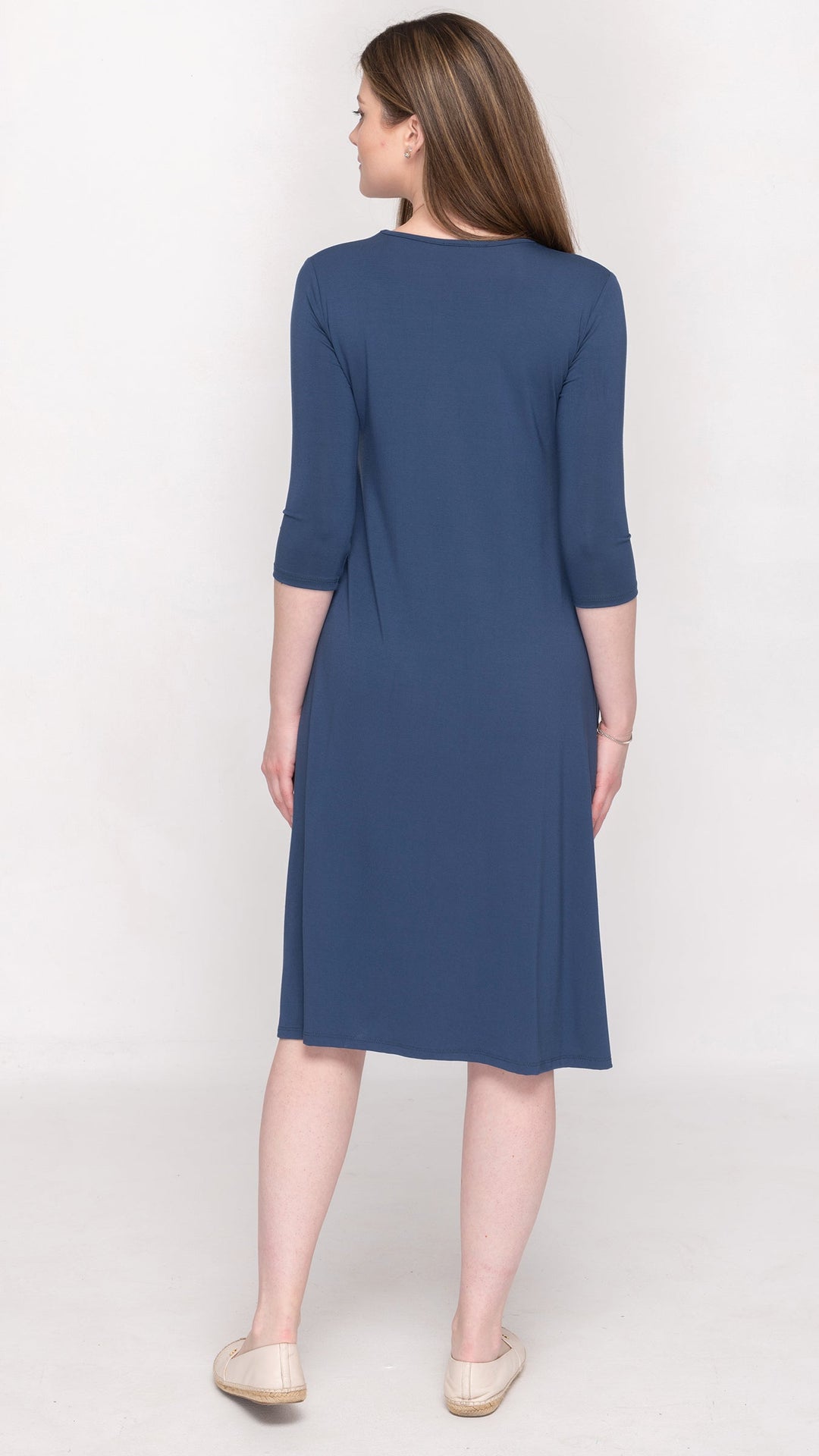1526 Bamboo Jersey Dress Denim
