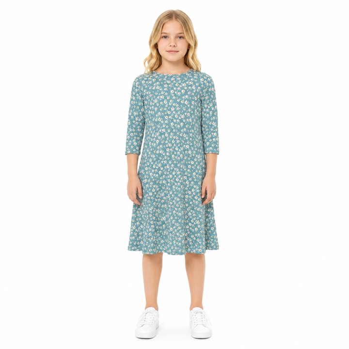 Girls Tunic Dress - Ribbed