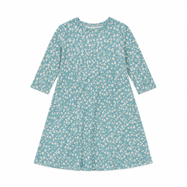 Girls Tunic Dress - Ribbed