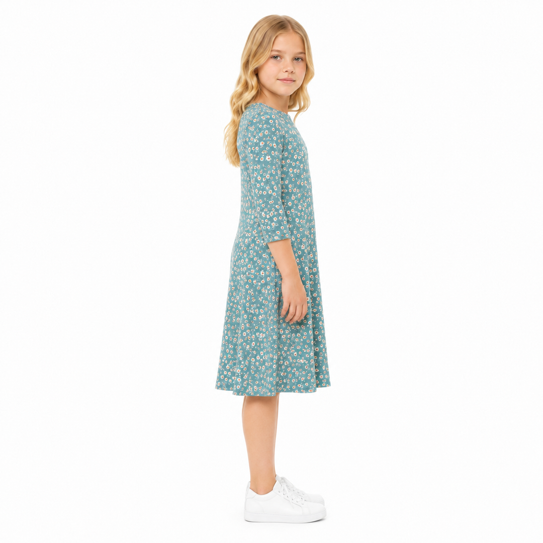 Girls Tunic Dress - Ribbed