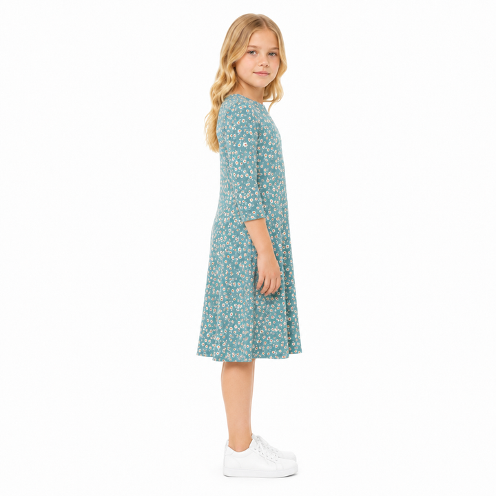 Girls Tunic Dress - Ribbed