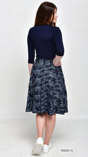 Camo Circle Skirt