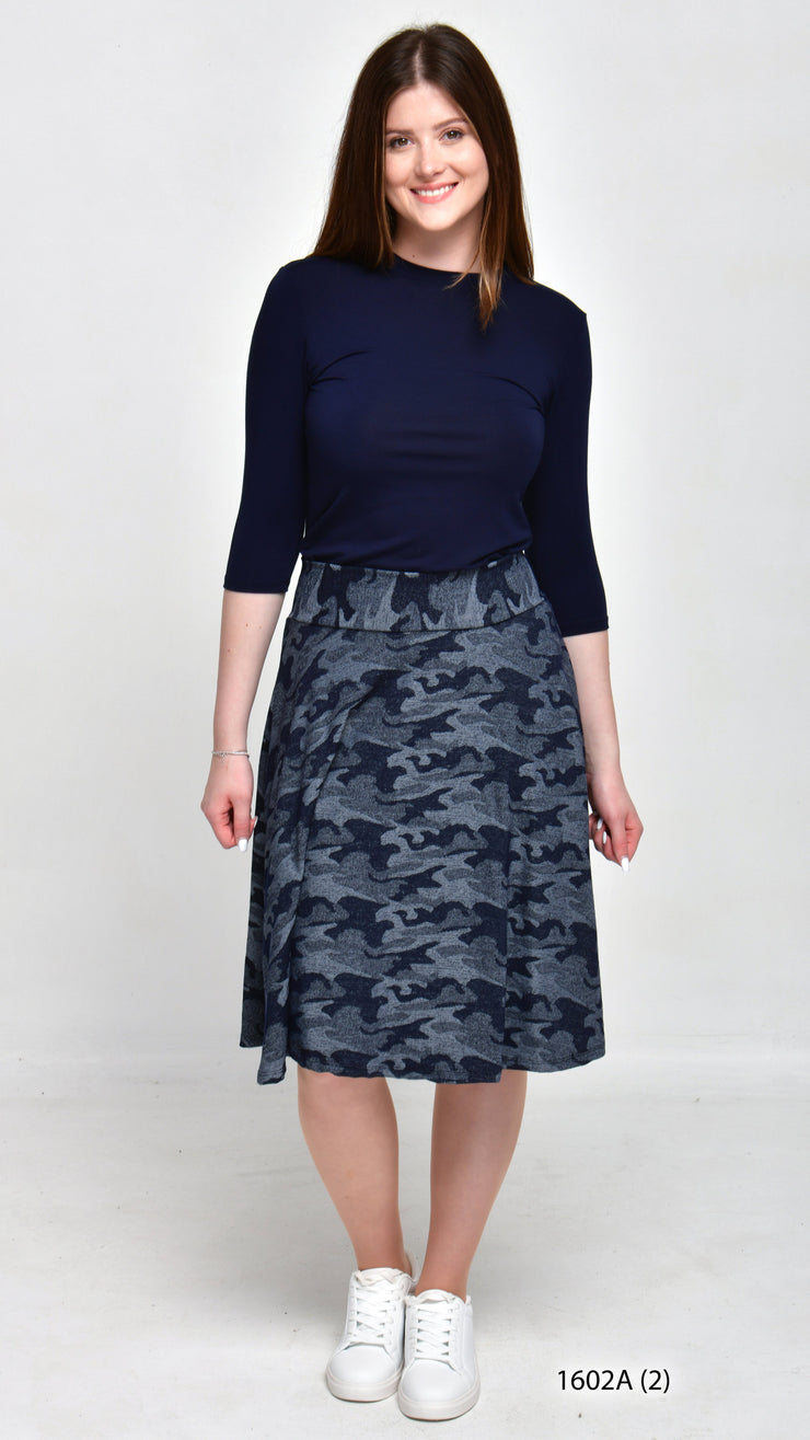 Camo Circle Skirt