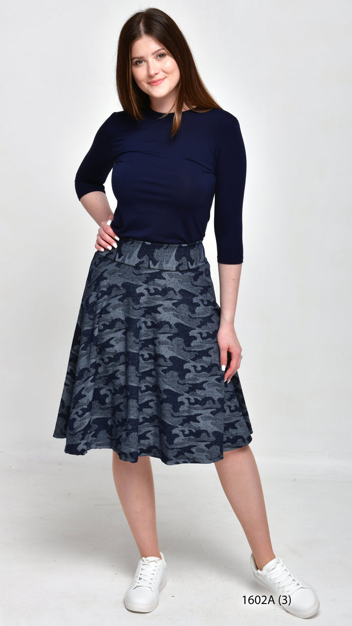 Camo Circle Skirt