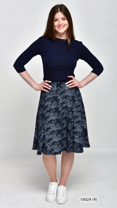 Camo Circle Skirt