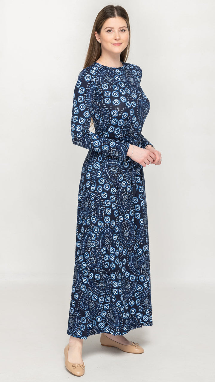 Maxi Belted Dress