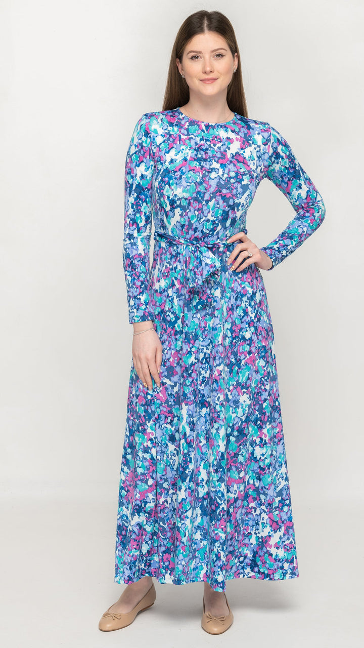 Maxi Belted Dress
