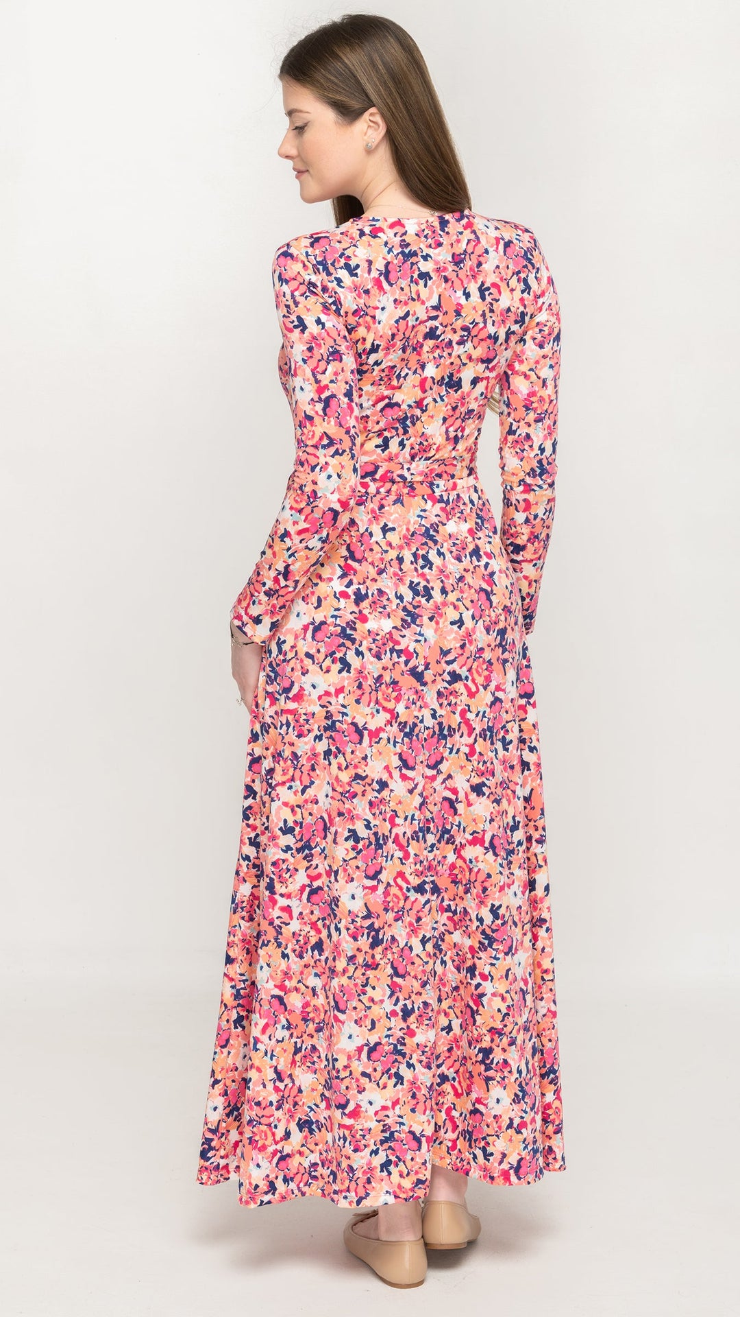 Maxi Belted Dress