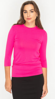 Basic Tee - Fuscia