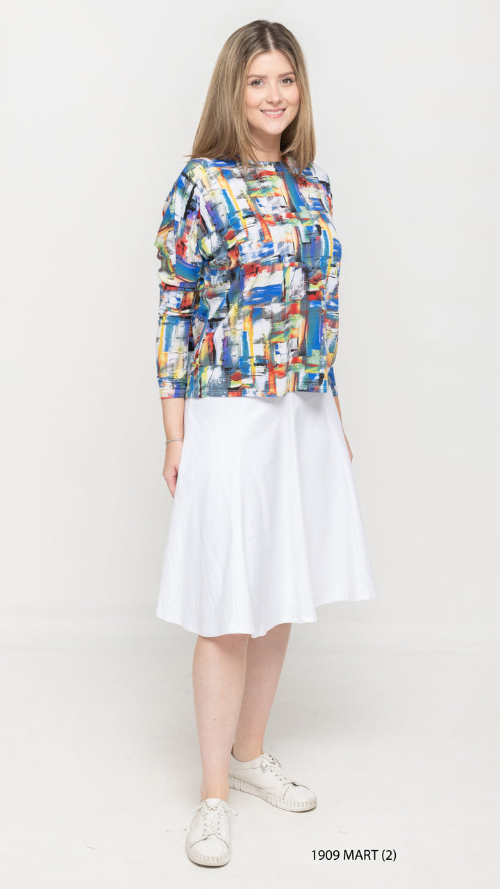 Dolman Jersey Monkey Top Royal Modart
