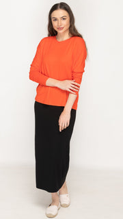 Dolman Monkey Top - Orange