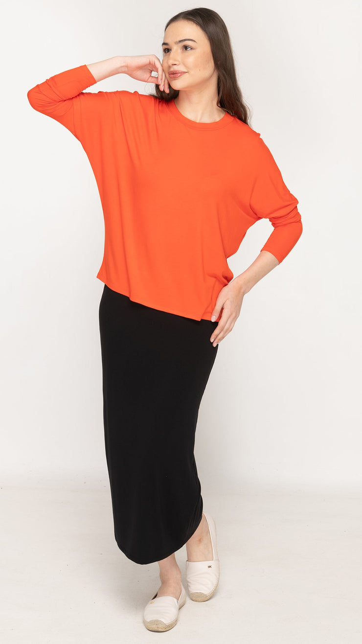 Dolman Monkey Top - Orange