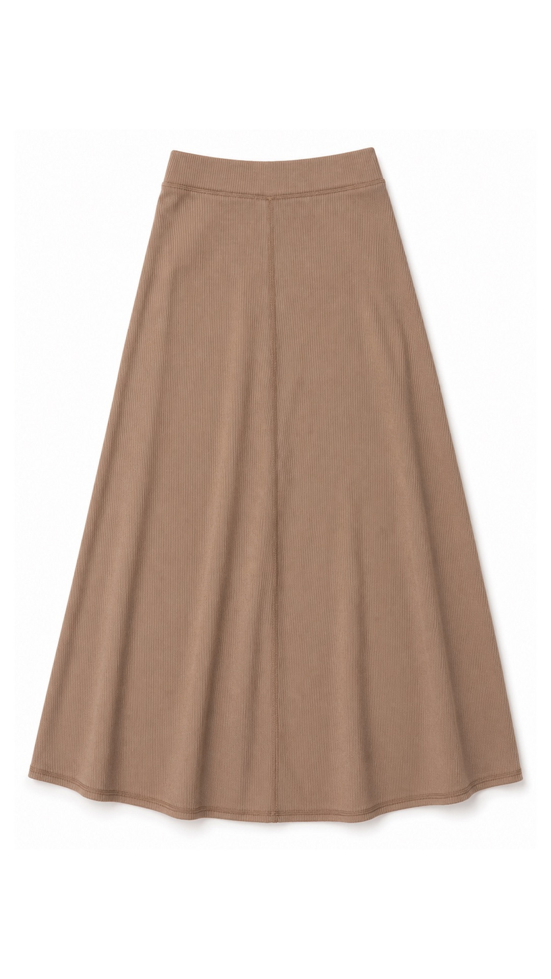 Maxi Skirt - Mocha Rib