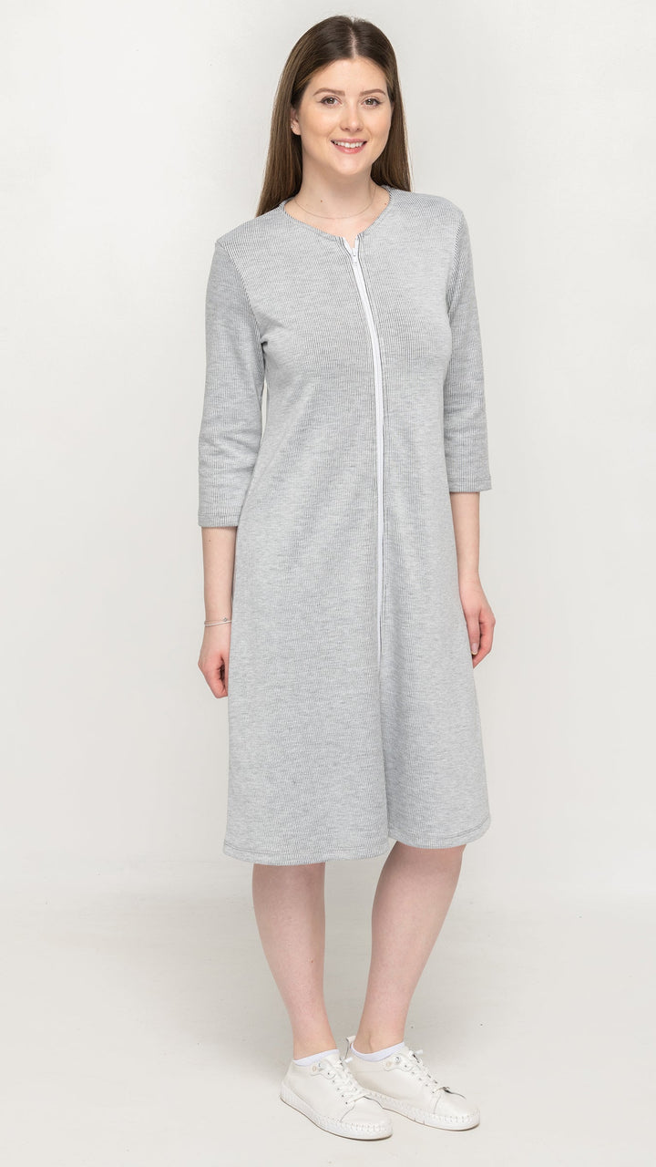 Contrast Zip Dress