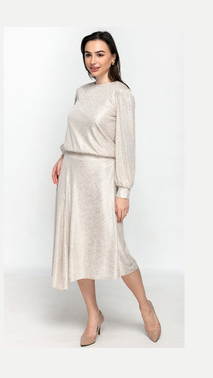 Asymmetric Skirt - Gold