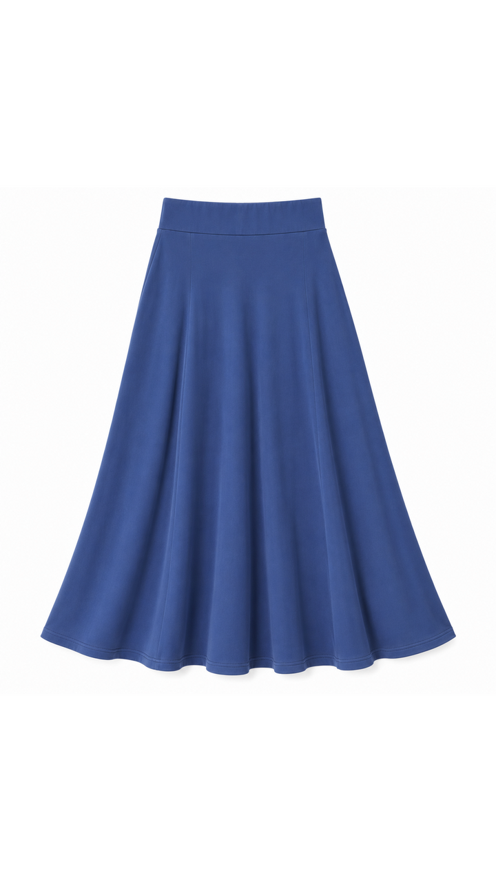 Bamboo Jersey Maxi Skirt