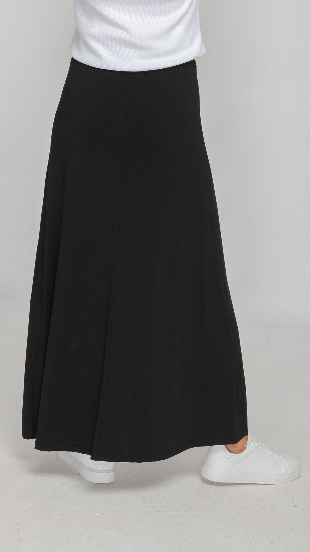 Bamboo Jersey Maxi Skirt