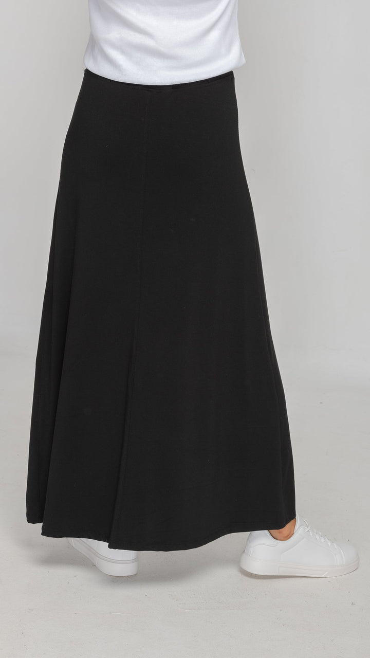 Bamboo Jersey Maxi Skirt