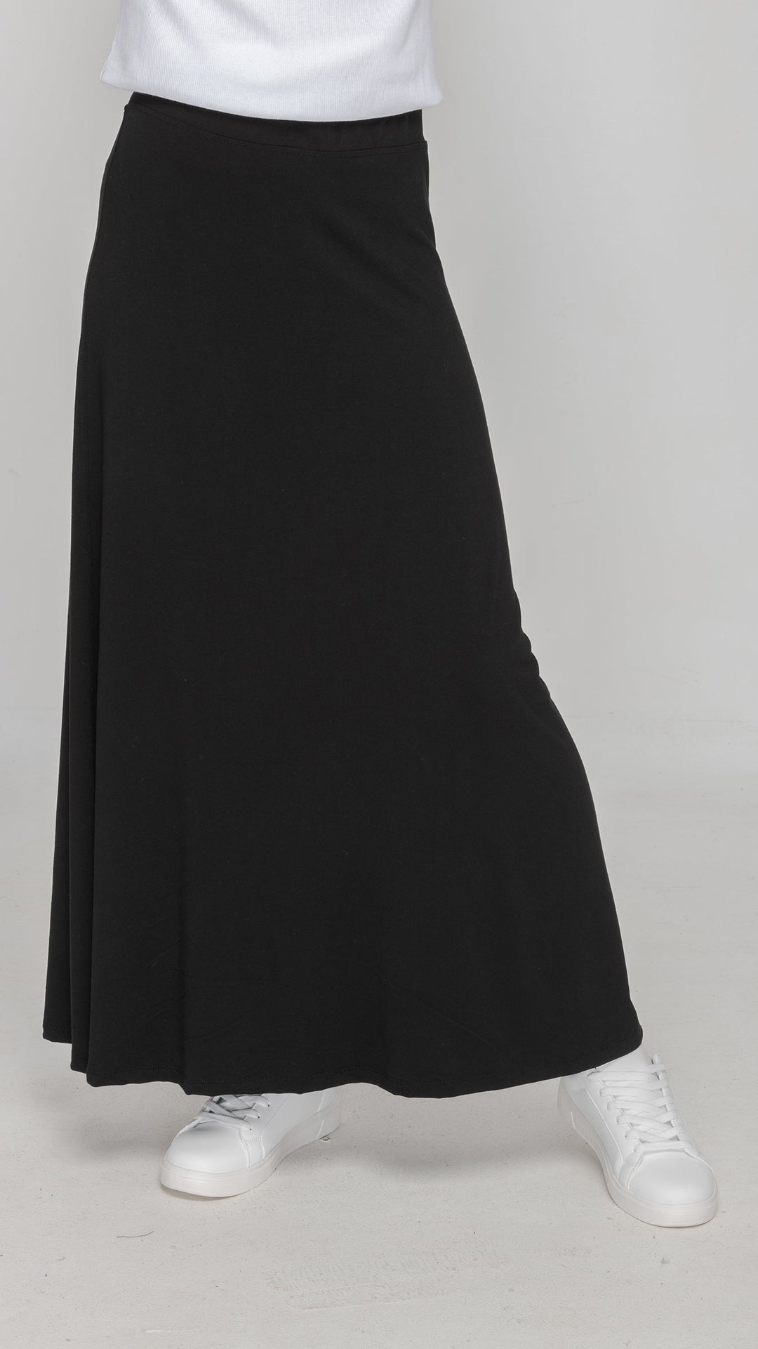 Bamboo Jersey Maxi Skirt