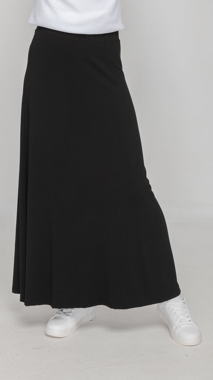 Bamboo Jersey Maxi Skirt