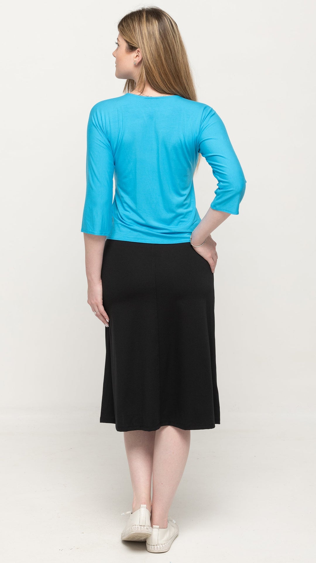 Bamboo Jersey Zip Top