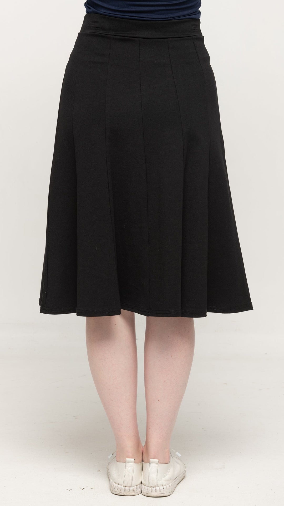 Panel Skirt - Black *3 Lengths*