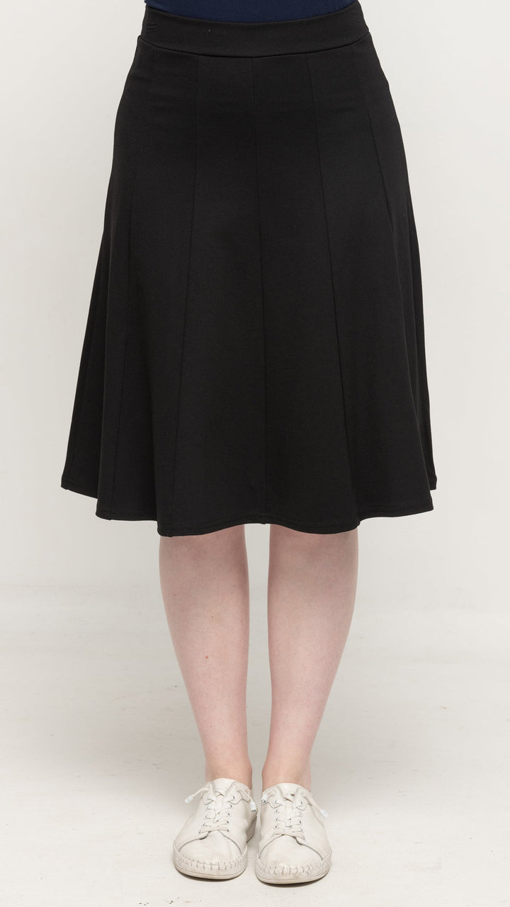 Panel Skirt - Black *3 Lengths*