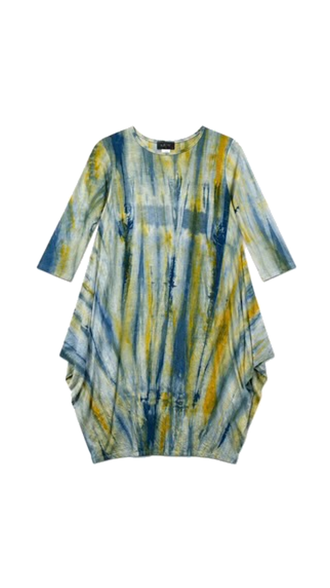 Boho Dress Green Tie Dye