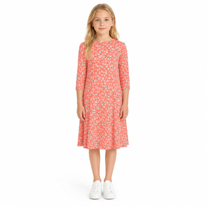 Girls Tunic Dress - Ribbed