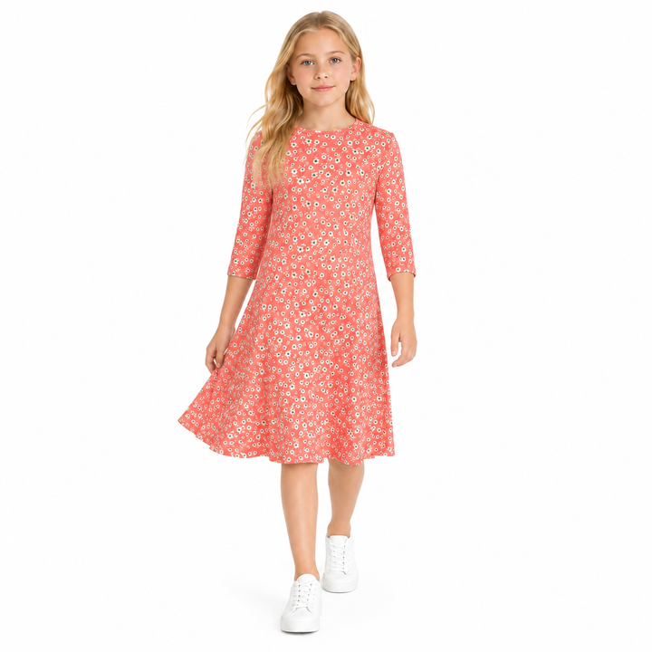 Girls Tunic Dress - Ribbed