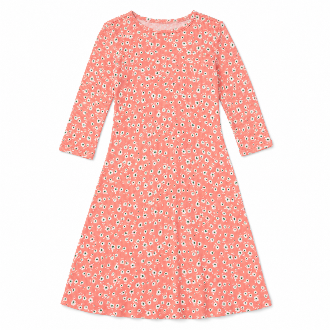 Girls Tunic Dress - Ribbed