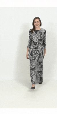 *XSMALL* Side Tie Maxi Dress