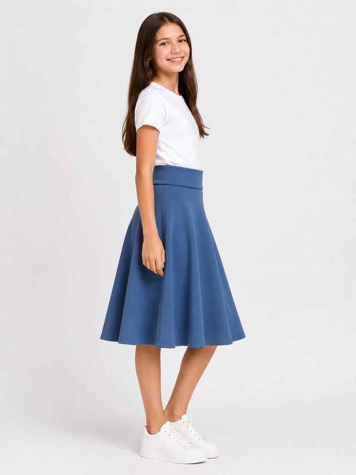 Girls Circle Skirt - *4 COLORS*