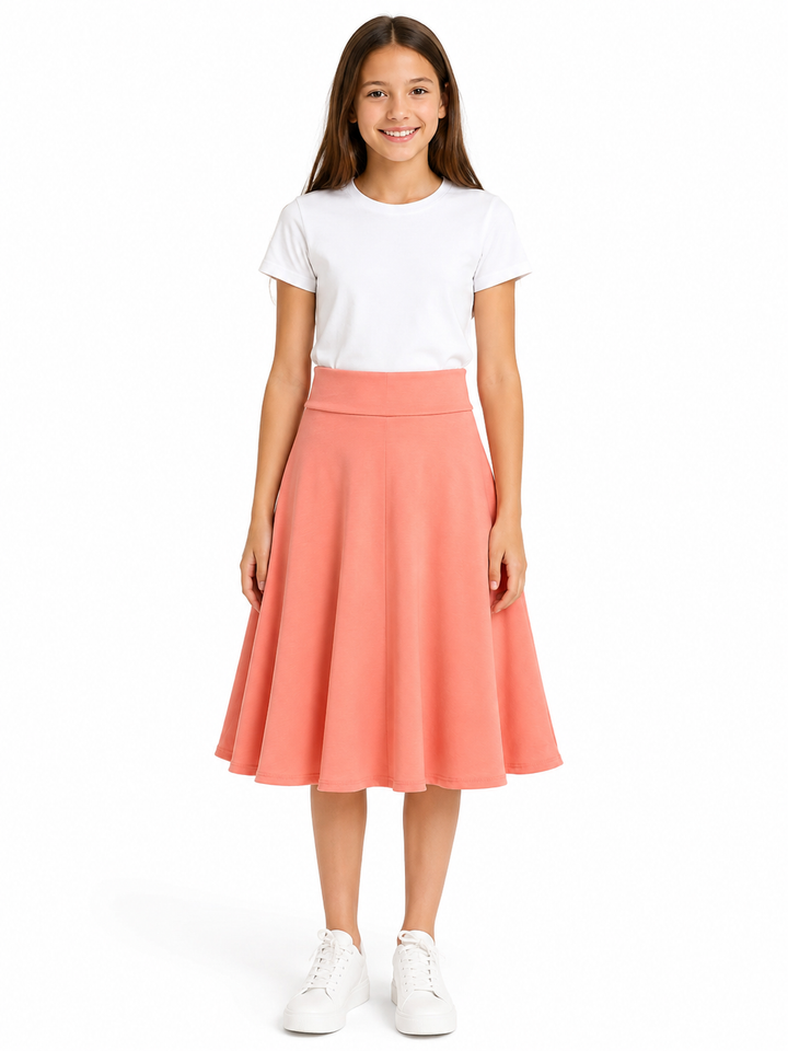 Girls Circle Skirt - *4 COLORS*