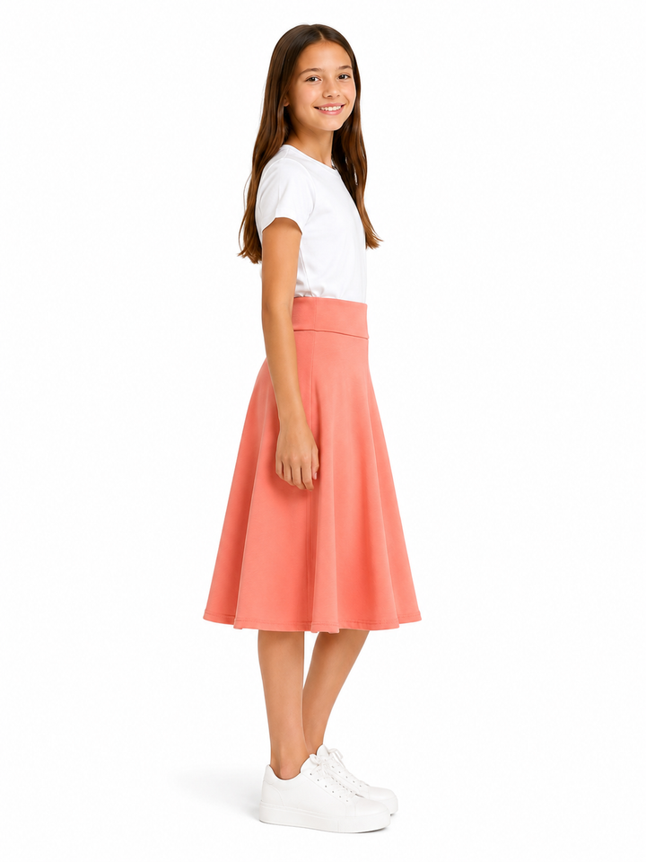 Girls Circle Skirt - *4 COLORS*