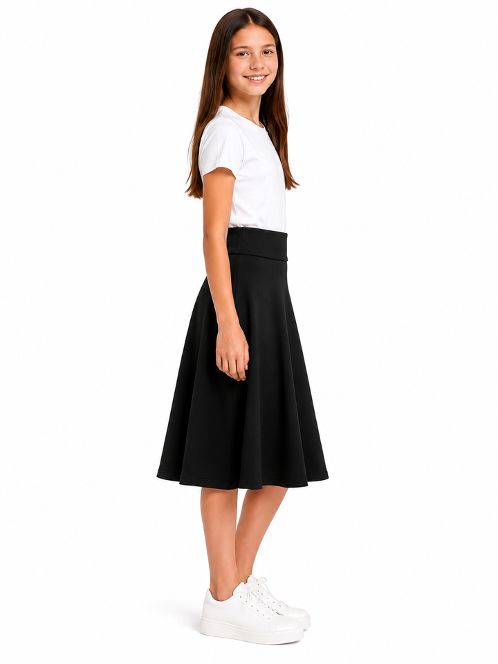 Girls Circle Skirt - *4 COLORS*