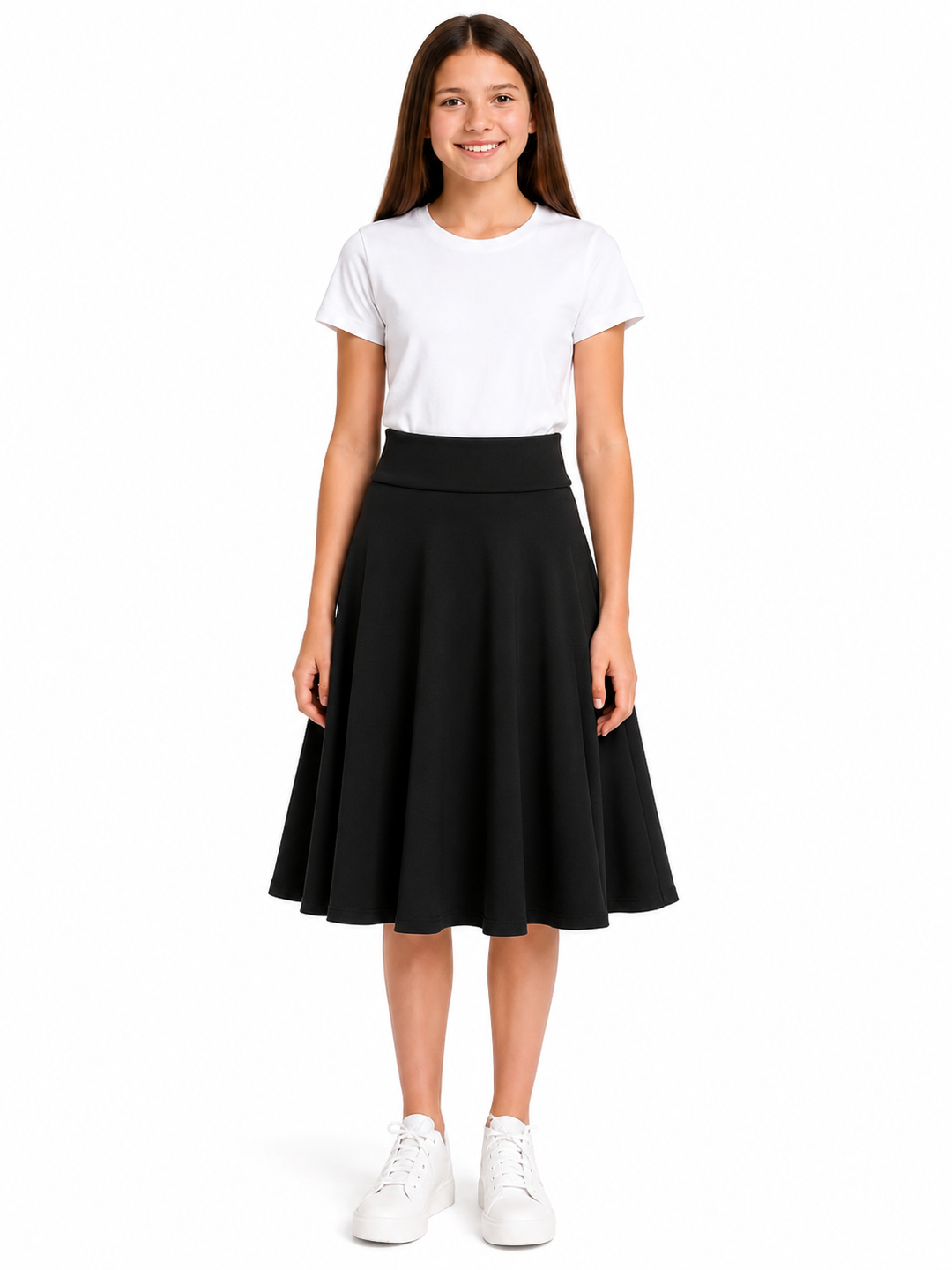 Girls Circle Skirt - *4 COLORS*