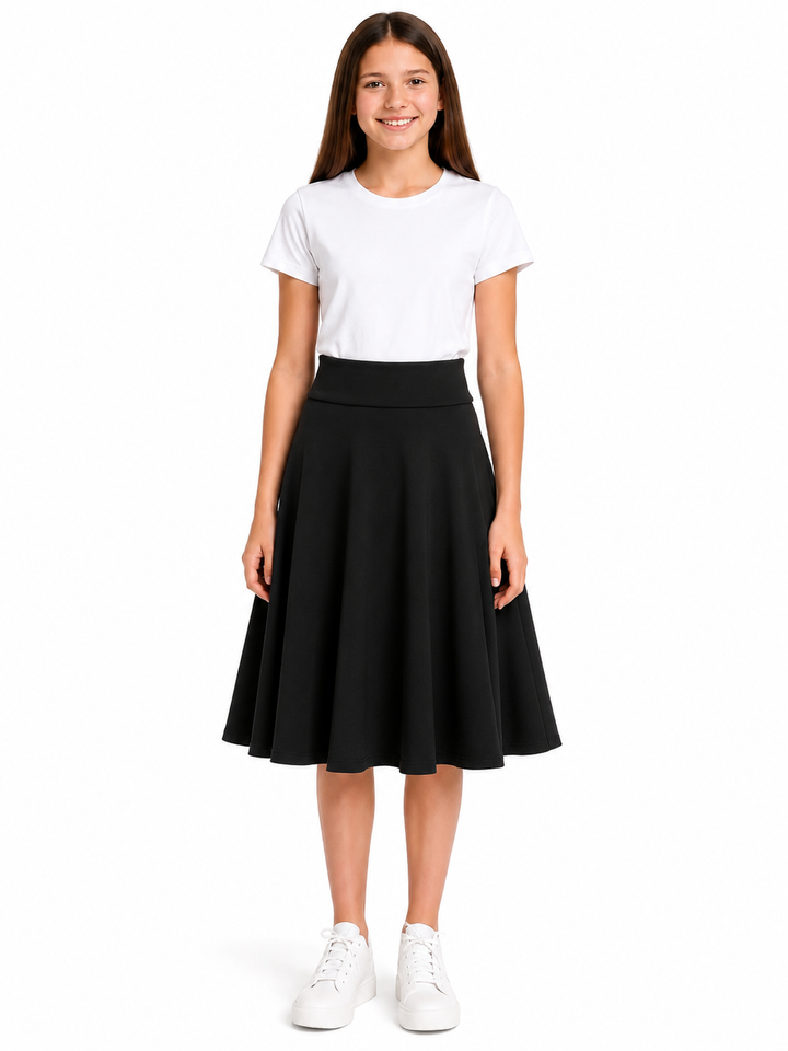 Girls Circle Skirt - *4 COLORS*