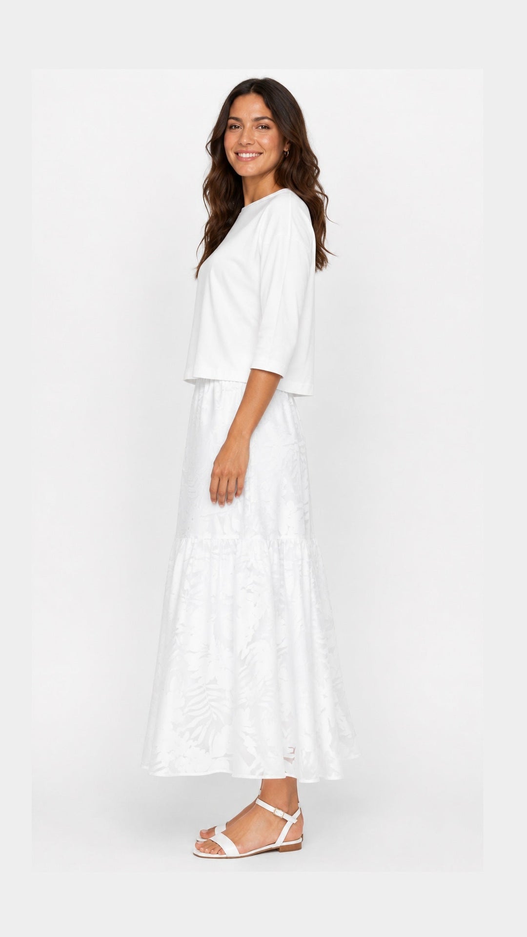 Tiered Maxi Skirt