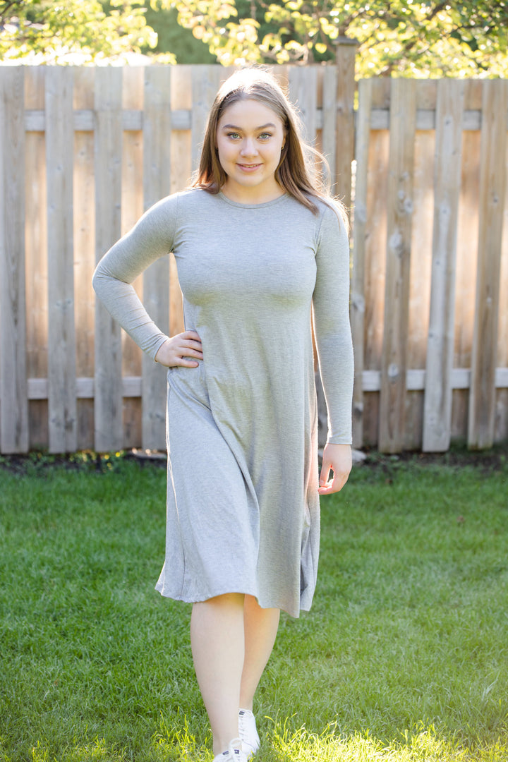 *MEDIUM* A-Line Bamboo Jersey Dress