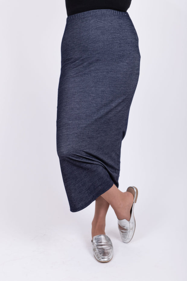 Midi Tube Skirt - Denim *XS & SM ONLY*